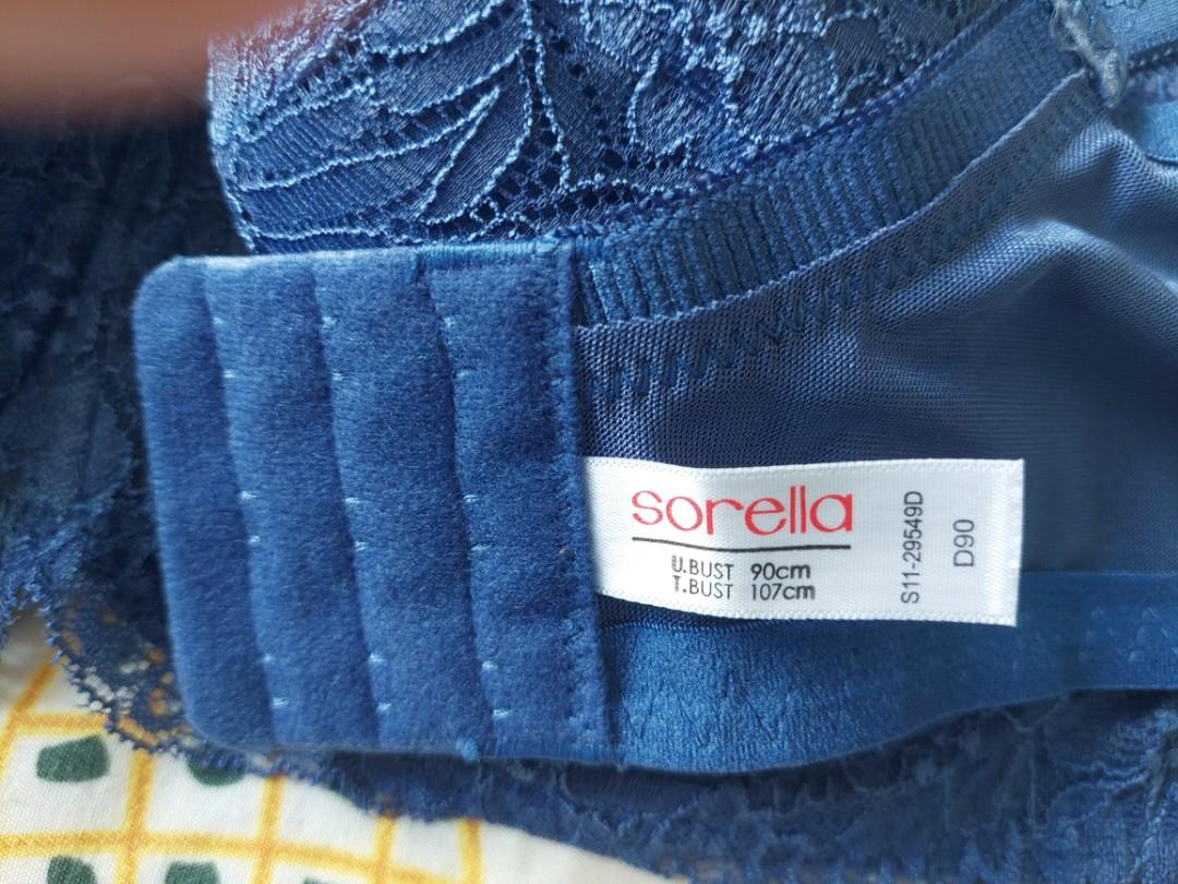 Sorella Plus size bra (C90 // C40 & D90 // D40), Women's Fashion, New  Undergarments & Loungewear on Carousell