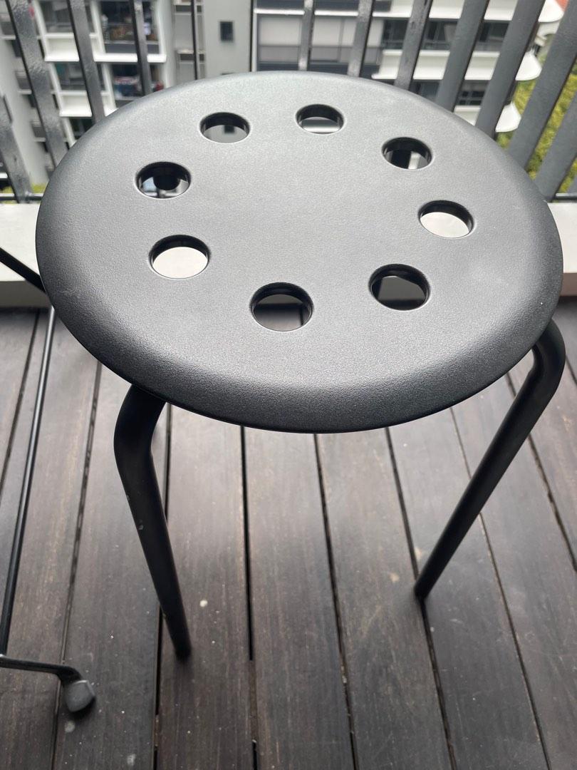 Wooden outdoor table and Stool set from IKEA, Furniture & Home Living, Outdoor Furniture on