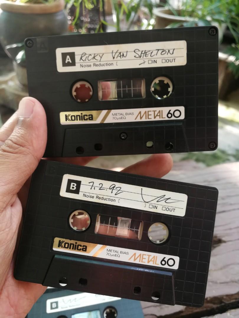 Super Rare KONICA Metal 60 Type IV Cassette Tapes, Hobbies & Toys