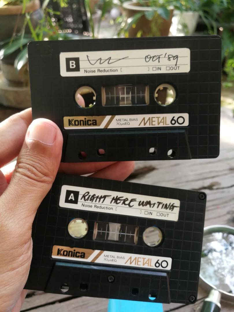 Super Rare KONICA Metal 60 Type IV Cassette Tapes, Hobbies & Toys
