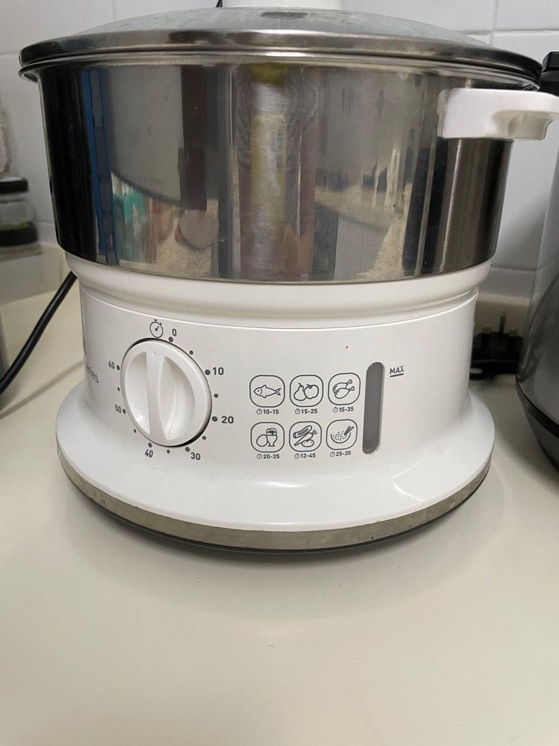 how to use the tefal steamer