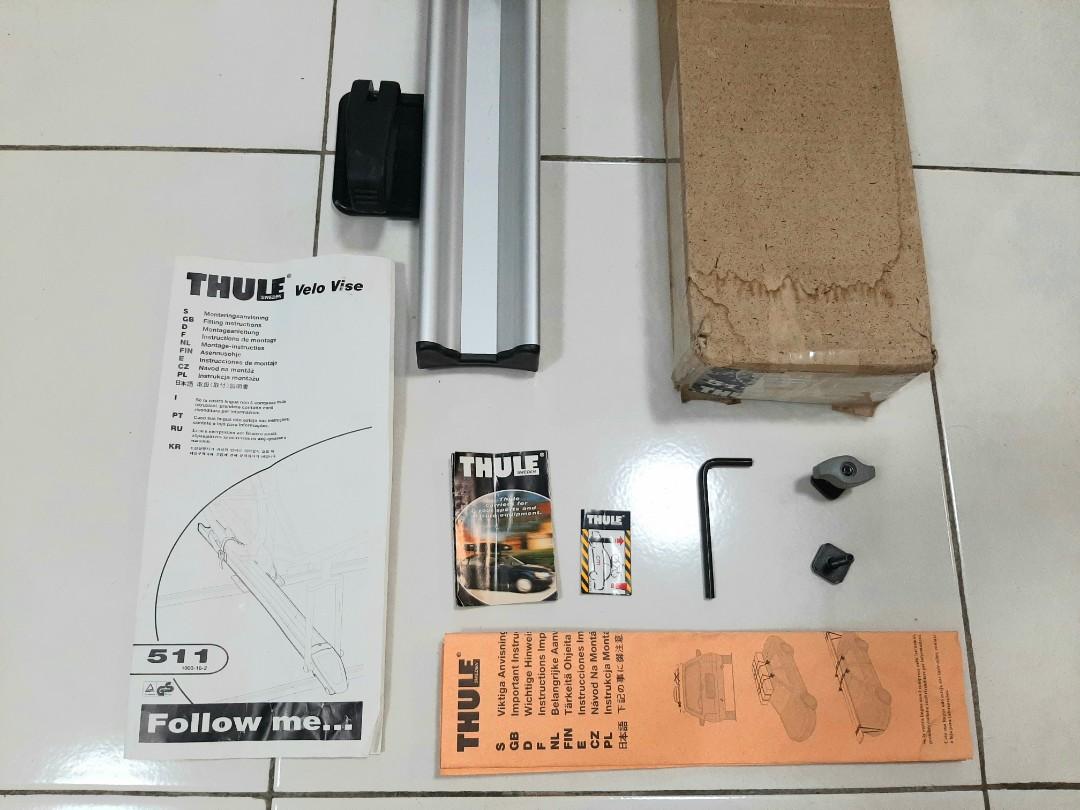 Thule 511 Velo Vise Bicycle Rack, Sports Equipment, Bicycles & Parts ...