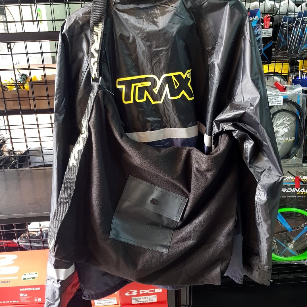 Trax helmet sling bag fits open face and full face motorcycle helmets