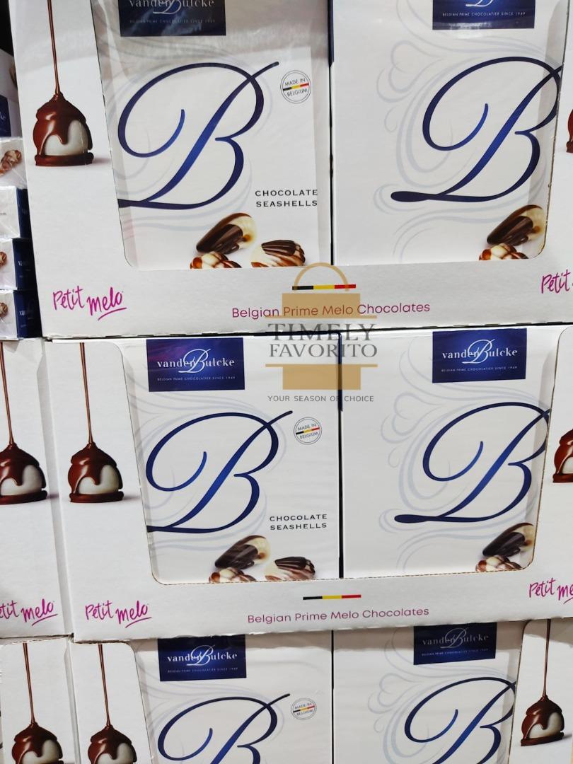 Vanden Bulcke Belgian Chocolates/Dark Chocolates Seashells with ...