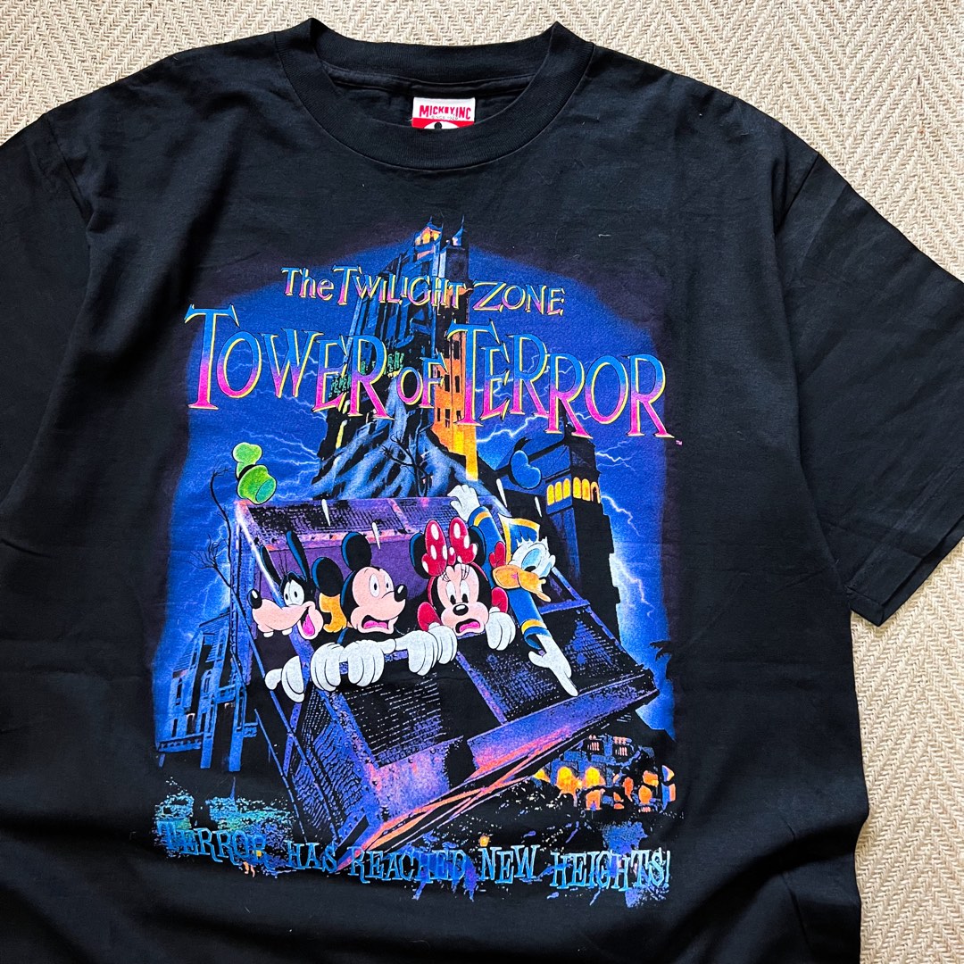 vintage disney the twilight zone tower of terror Mickey Mouse