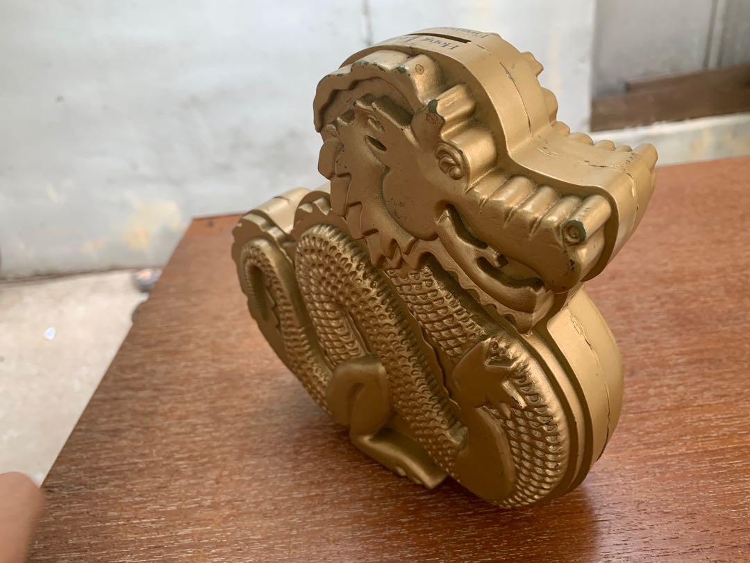 Vintage (Hong Leong) VERY RARE Coin Bank !!! In good condition, Hobbies