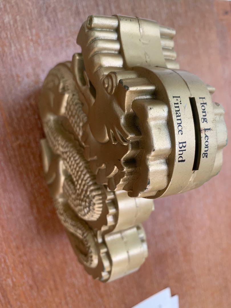 Vintage (Hong Leong) VERY RARE Coin Bank !!! In good condition, Hobbies
