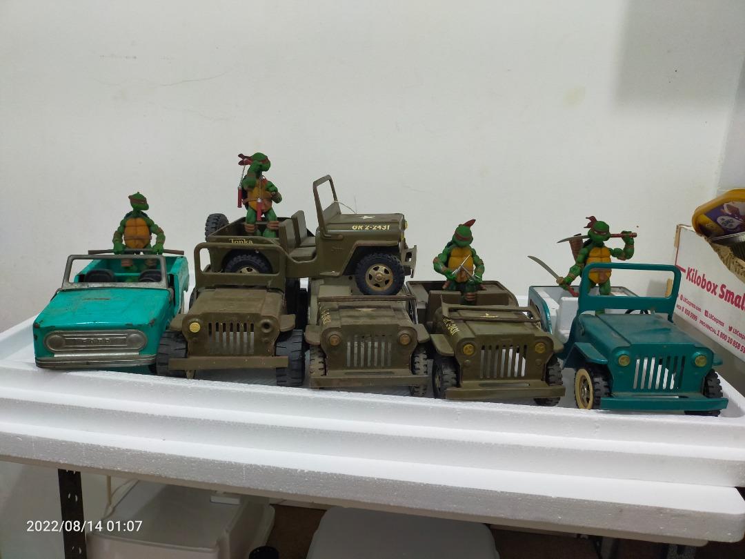 Vintage Tonka Military Jeeps and Structo International Scout, Hobbies & Toys, Memorabilia
