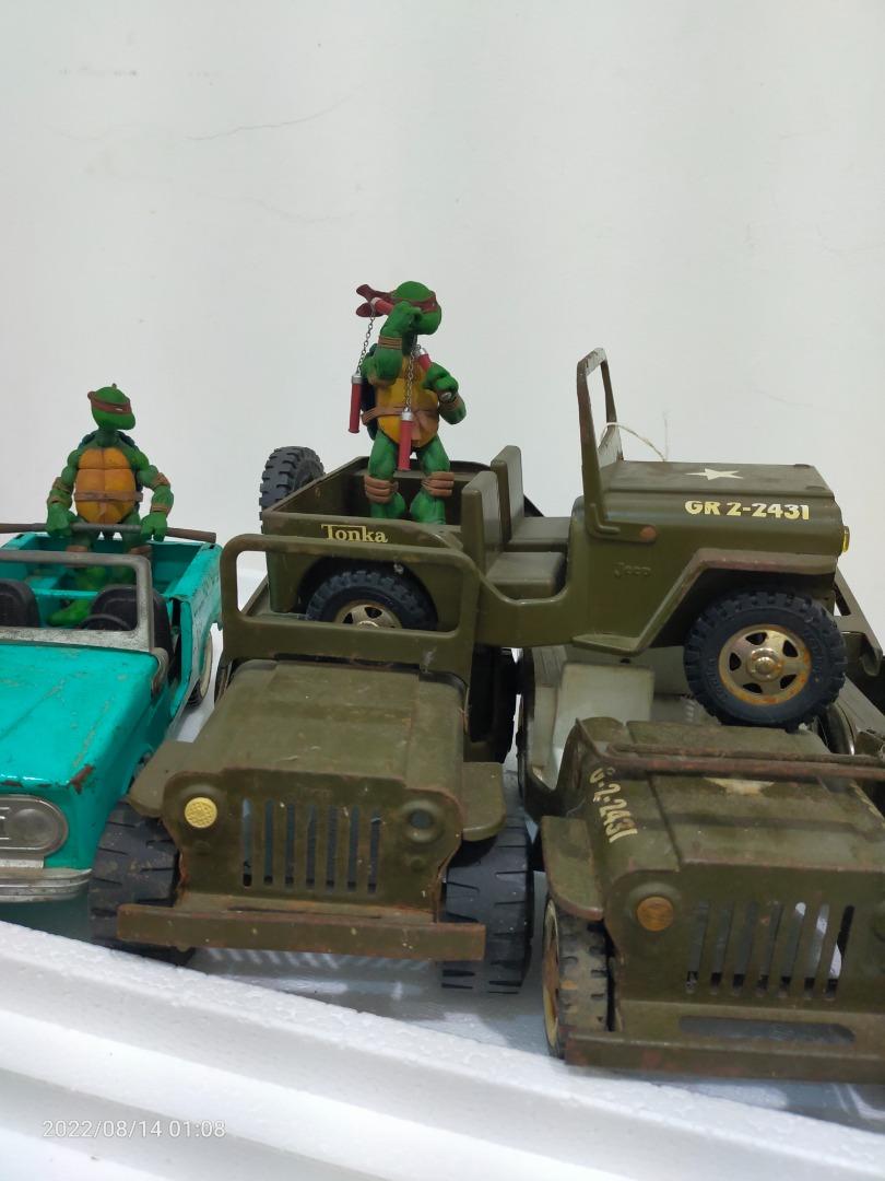 Vintage Tonka Military Jeeps and Structo International Scout, Hobbies & Toys, Memorabilia