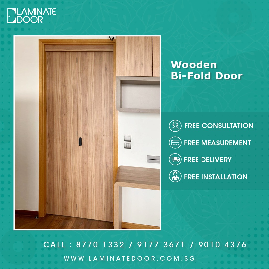 Wooden Bifold Door, Furniture & Home Living, Security & Locks, Locks