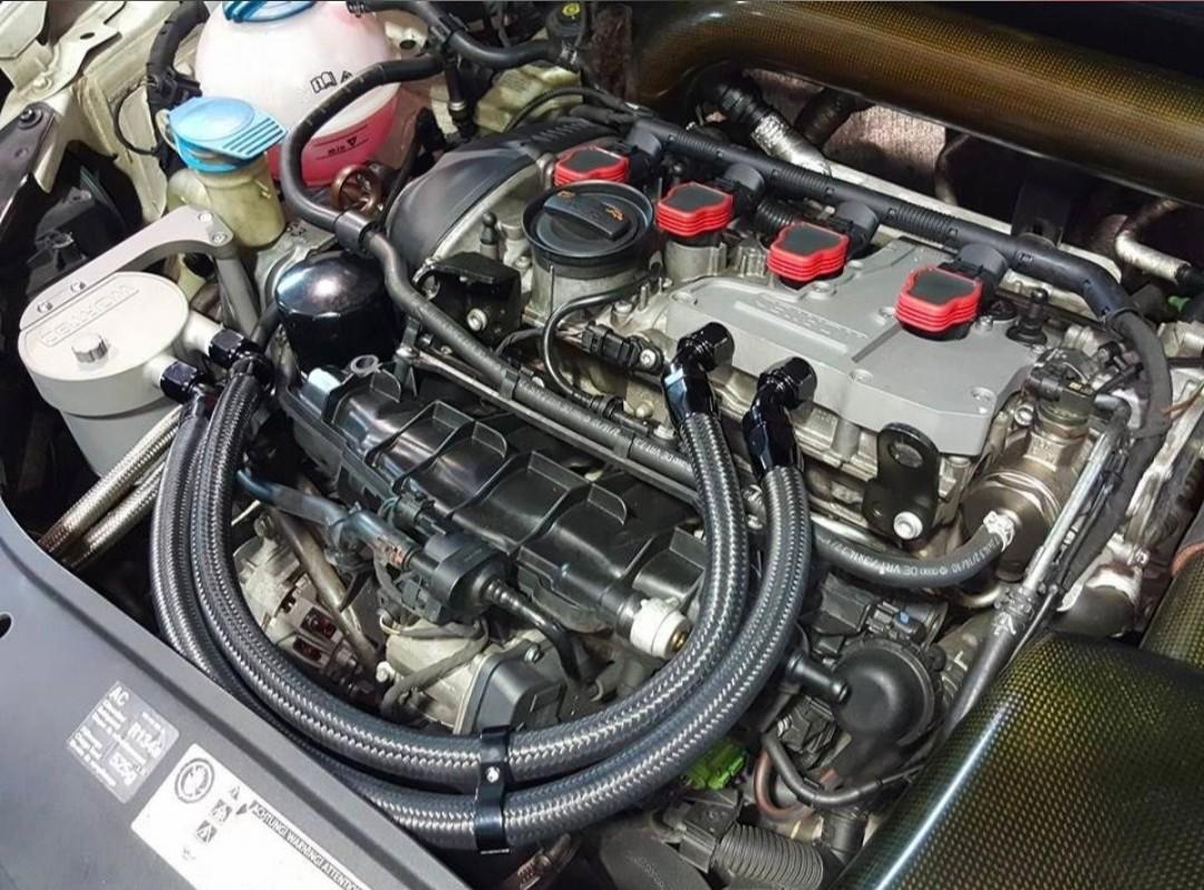 Wortec oil catch can Ea888 gen 2, Car Accessories, Accessories on Carousell