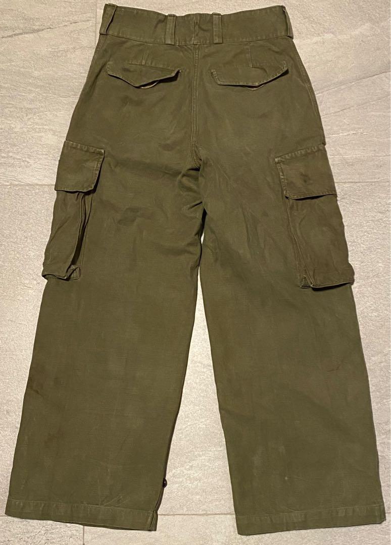 WWII French army M47 M-47 pants vtg vintage, 男裝, 褲＆半截裙, 長