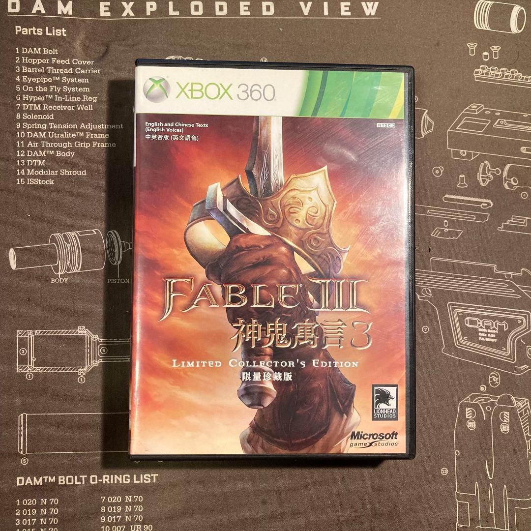 XBOX 360 Fable 3 NTSC J