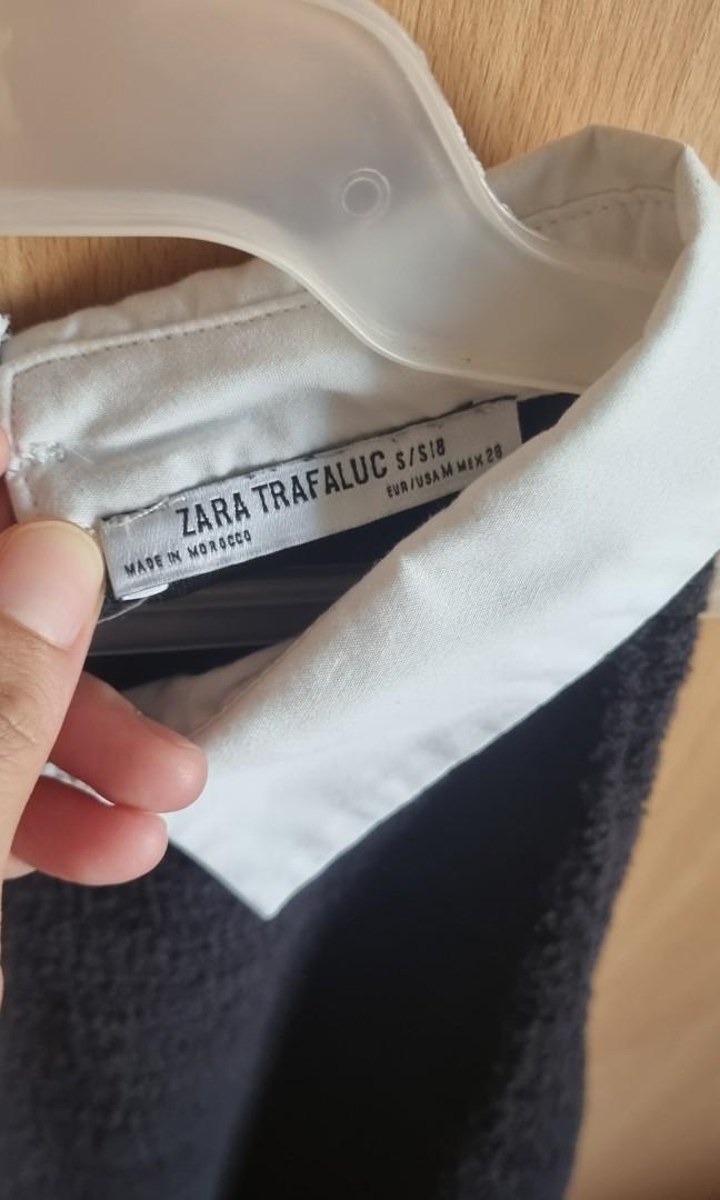 Zara Contrast Collar Dress (Category: Dresses) located in Lipa City. Submitted by cherrieseconds (Listing ID 1182166746, Image 3). Description: Zara Contrast Collar Dress Very nice in actual There's some himolmol in the collar but unnoticeable when worn.