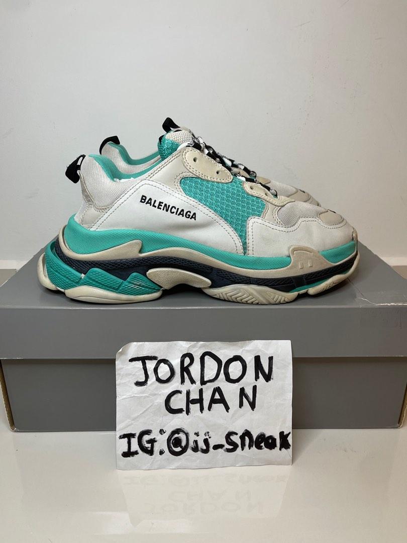 Triple s shop white green