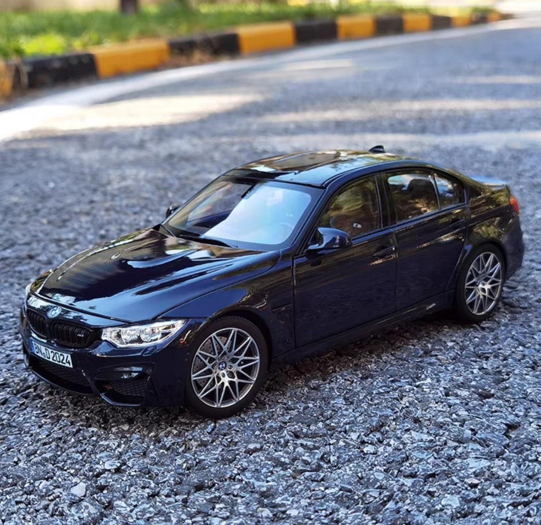 BMW M3 Competition Blue Norev 1/18