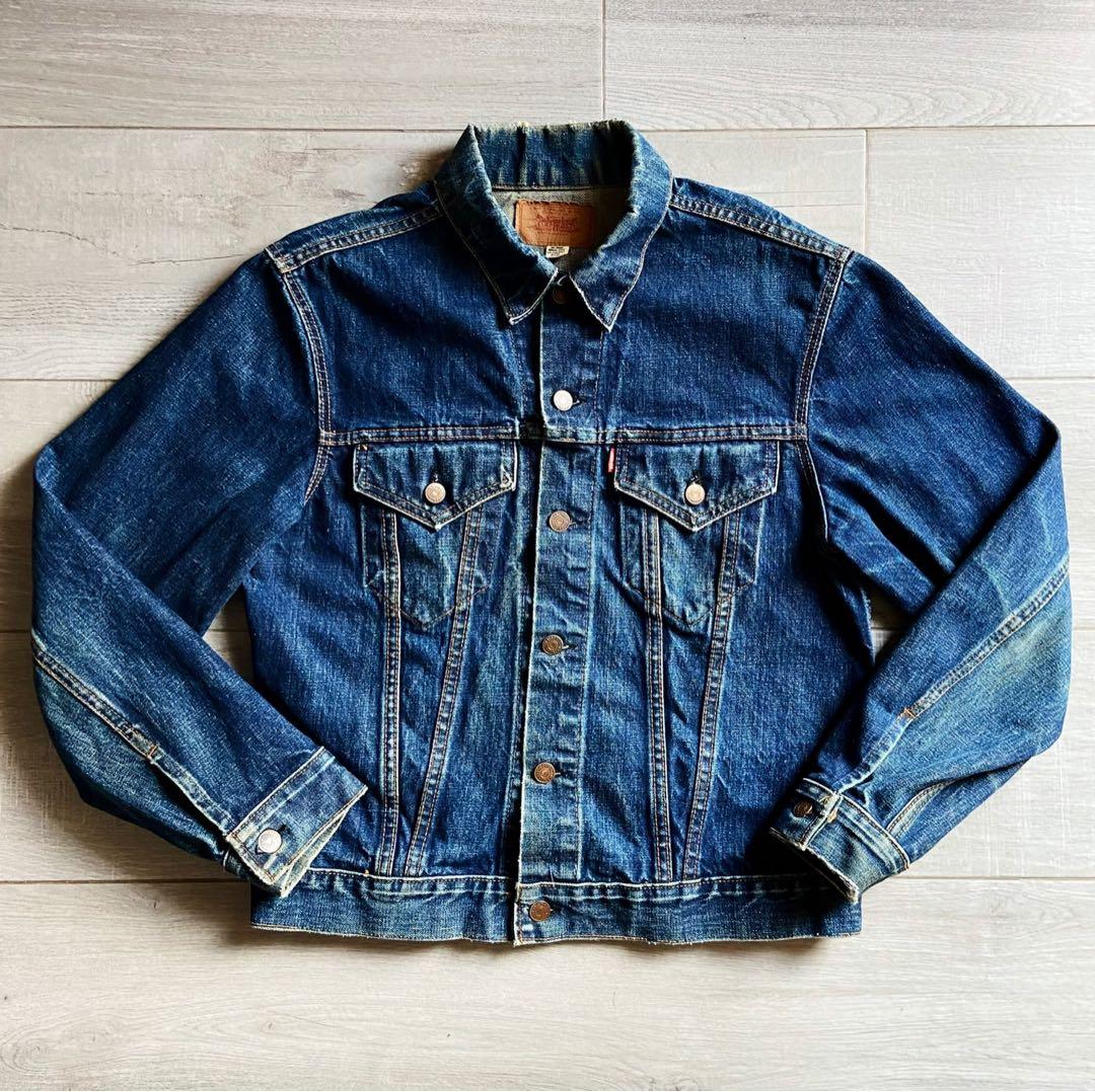 1970s Levis 70505 0217 Big E Trucker Jacket Stamp 521 Made in USA