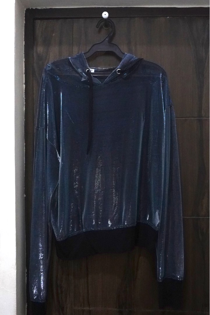 Always late see through sweater main image 1