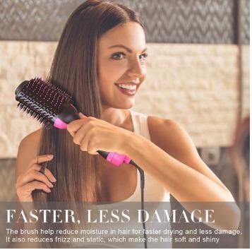 Electric hair best sale brush styler