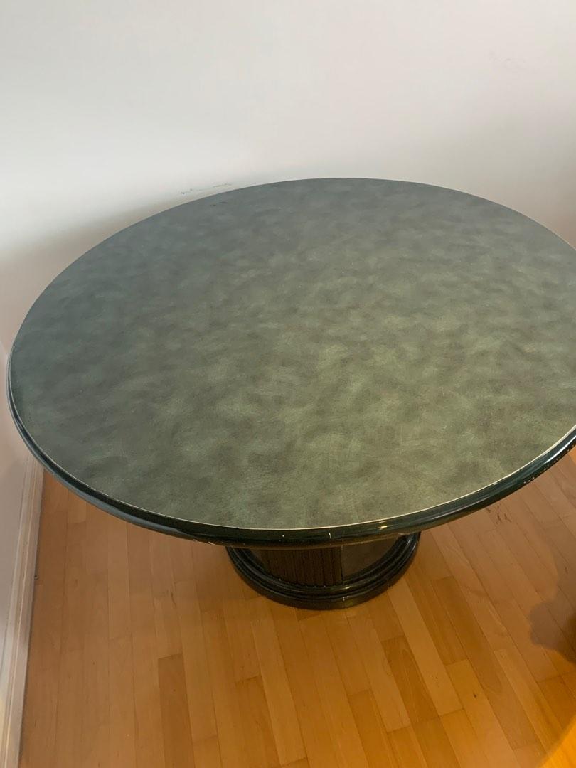 6 seater dining table (Category: Tables & Sets) located in Makati City. Submitted by jeninegalvez (Listing ID 1183997707, Image 3). Description: beautiful dining table pick up one rockwell west makati bought for 12k. price so low just to get rid of it asap .