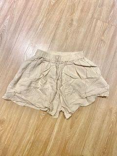 貓咪曬月亮 棉麻鬆緊褲