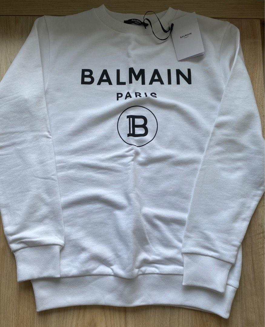 全新Balmain 長袖衛衣14y, 女裝, 上衣, 長袖衫- Carousell