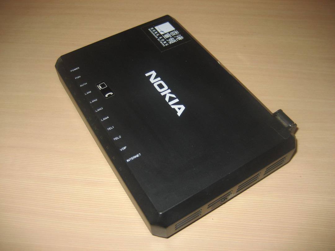 🌟🌟🌟 💯原裝《HKBN 香港寬頻 HONG KONG BROADBAND NETWORK》寬頻解碼器 NOKIA G240GC 光纖