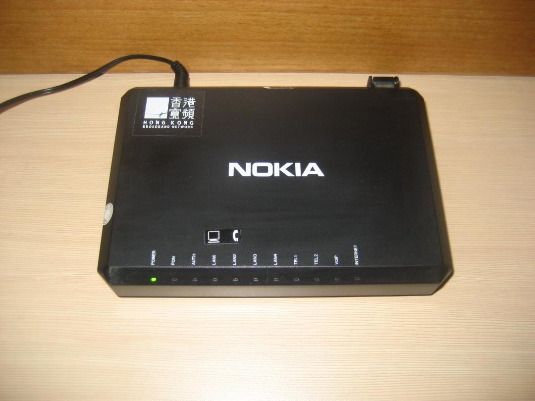 🌟🌟🌟 💯原裝《HKBN 香港寬頻 HONG KONG BROADBAND NETWORK》寬頻解碼器 NOKIA G240GC 光纖