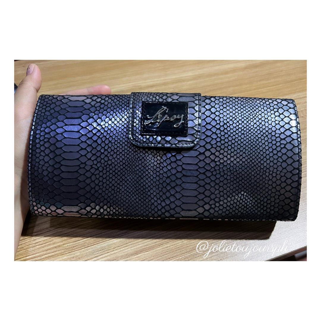 Lipsy London Silver Faux Snakeskin Clutch Women s Fashion