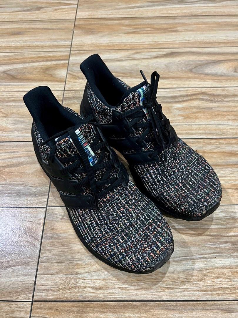 Ultra boost core sales black glow green
