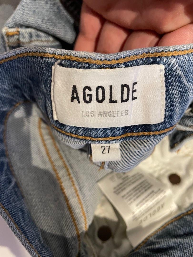 Agolde Nico Jeans High Rise Slim Fit, Women's Fashion, Maternity wear