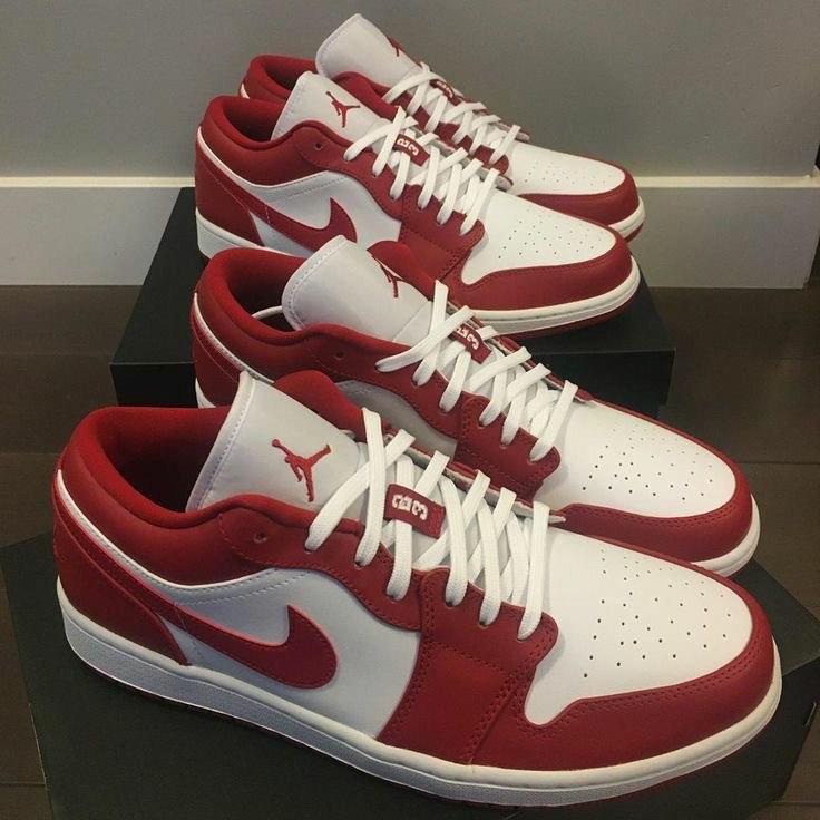 Air Jordan 1 Low Gym Red Unisex Men s Fashion Footwear Sneakers