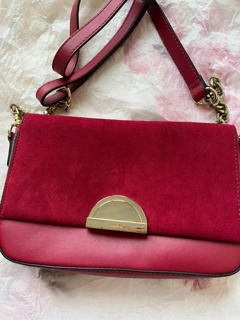 Aldo red crossbody bag outlet