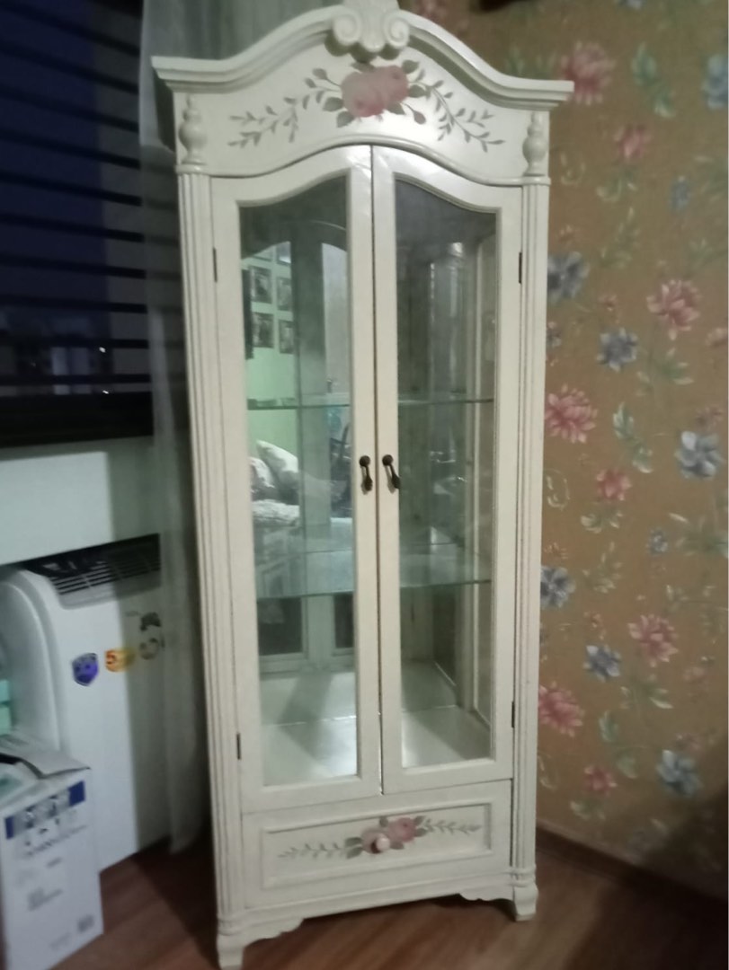 Antique Cream Glass Furniture & Home Living, Furniture