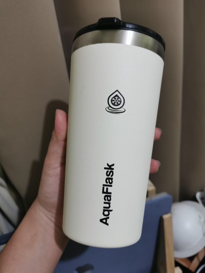 Aquaflask Insulated Cup in Ivory 22oz, Furniture & Home Living