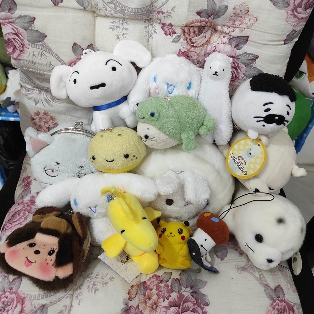 Assorted Japan Stuffed Toys Monchichi, Hobbies & Toys, Toys & Games on