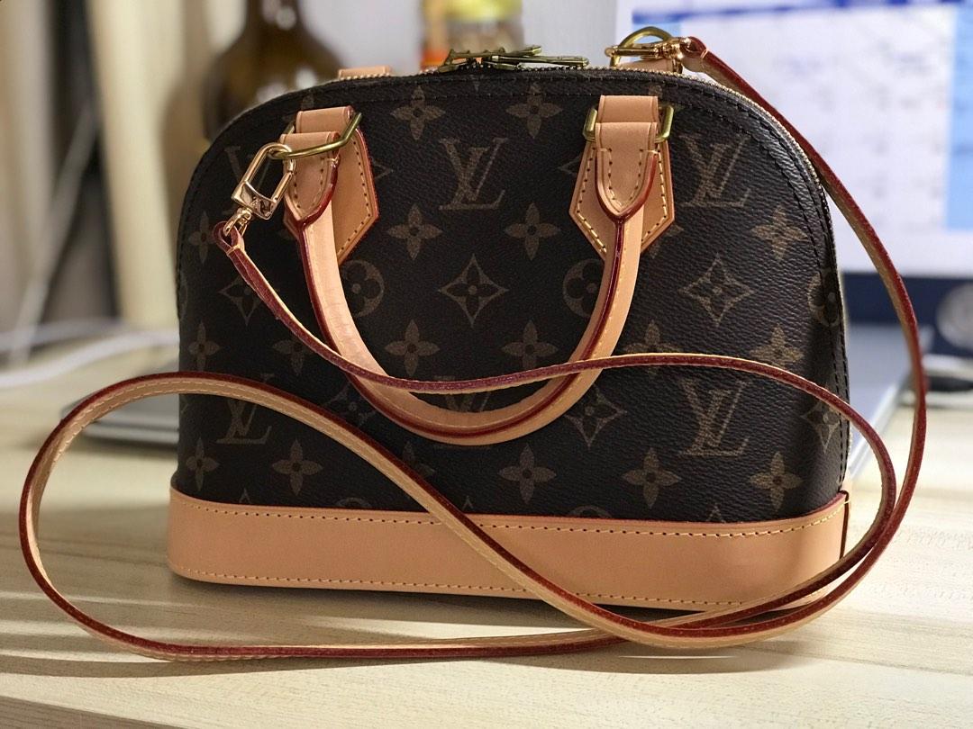 Boutique quality Louis vuitton LV Alma BB handbag used once only