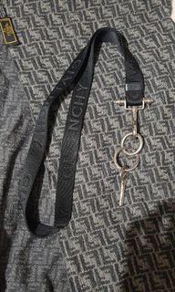 Authentic Givenchy Obsidia Lanyand & Keychain