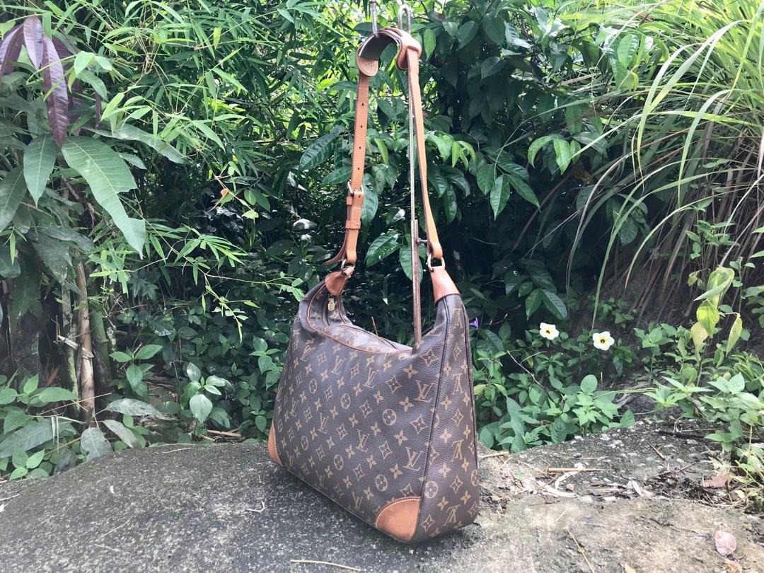 Louis Vuitton Boulogne Brown Canvas Handbag (Pre-Owned)