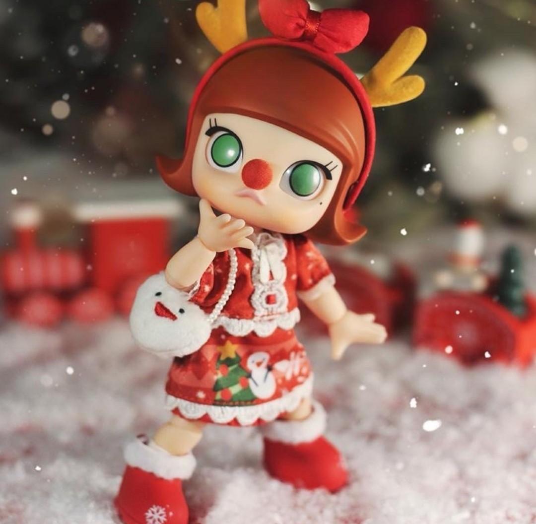 Authentic Popmart POP Mart Christmas Reindeer Molly figure figurine