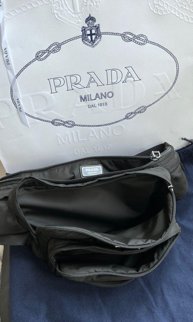 ONEX Bum Bag In Tessuto Resistente - Marsupio Nero Da Viaggio Con Cerniera, Sicuro E Leggero Per Uomo E Donna