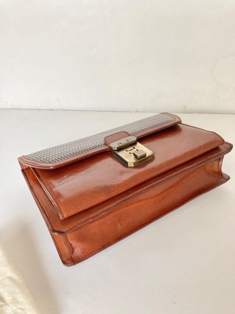 BALLY Clutch bag TOLETTO-SM/261 leather Brown mens Used –