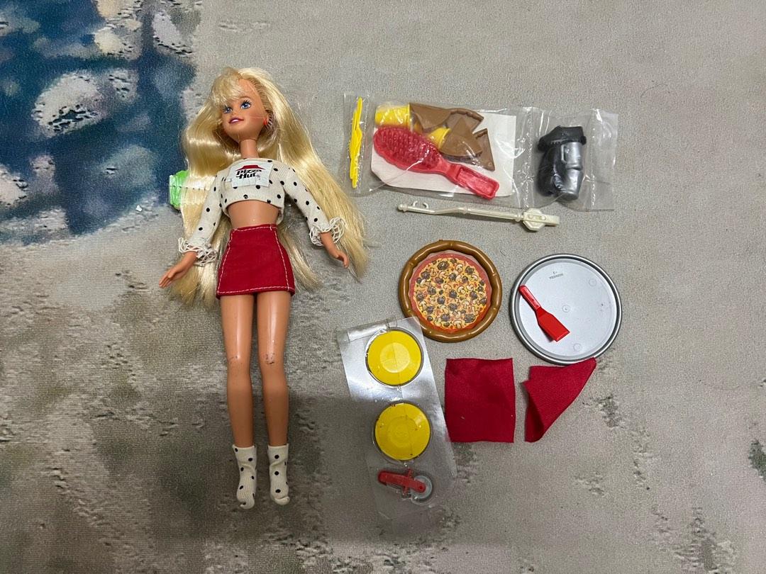 Barbie doll pizza clearance