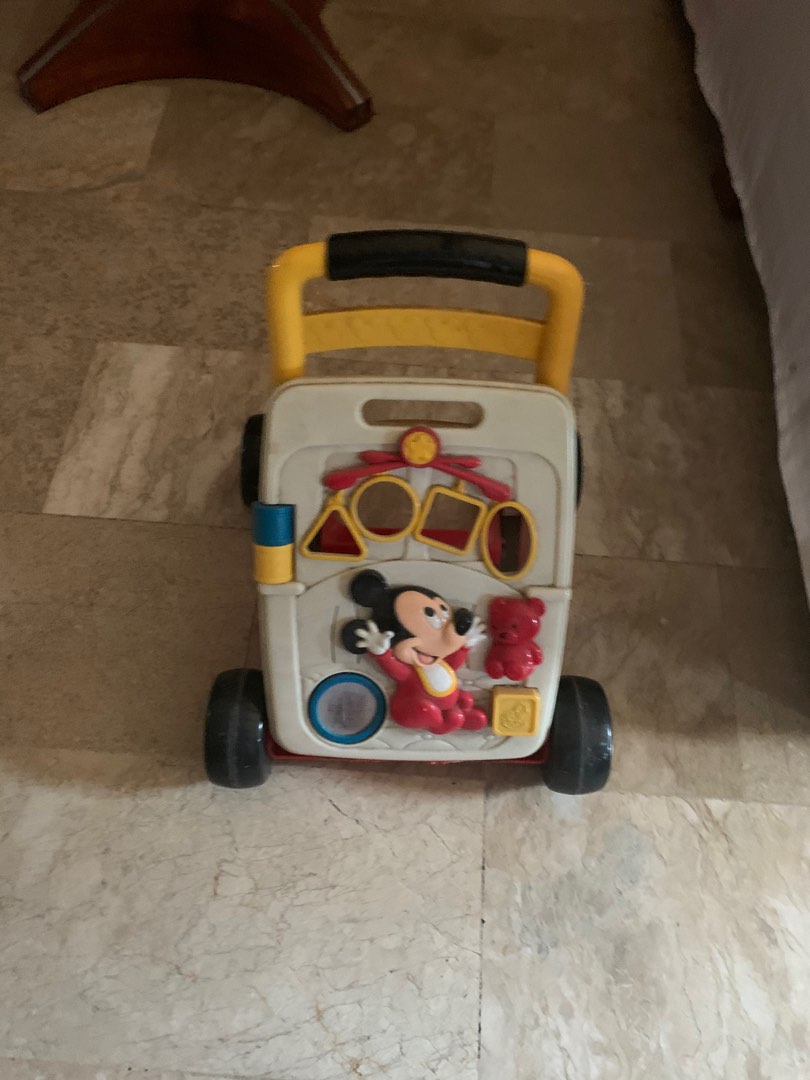 Baby walker & shape sorter, Babies & Kids, Infant Playtime on Carousell