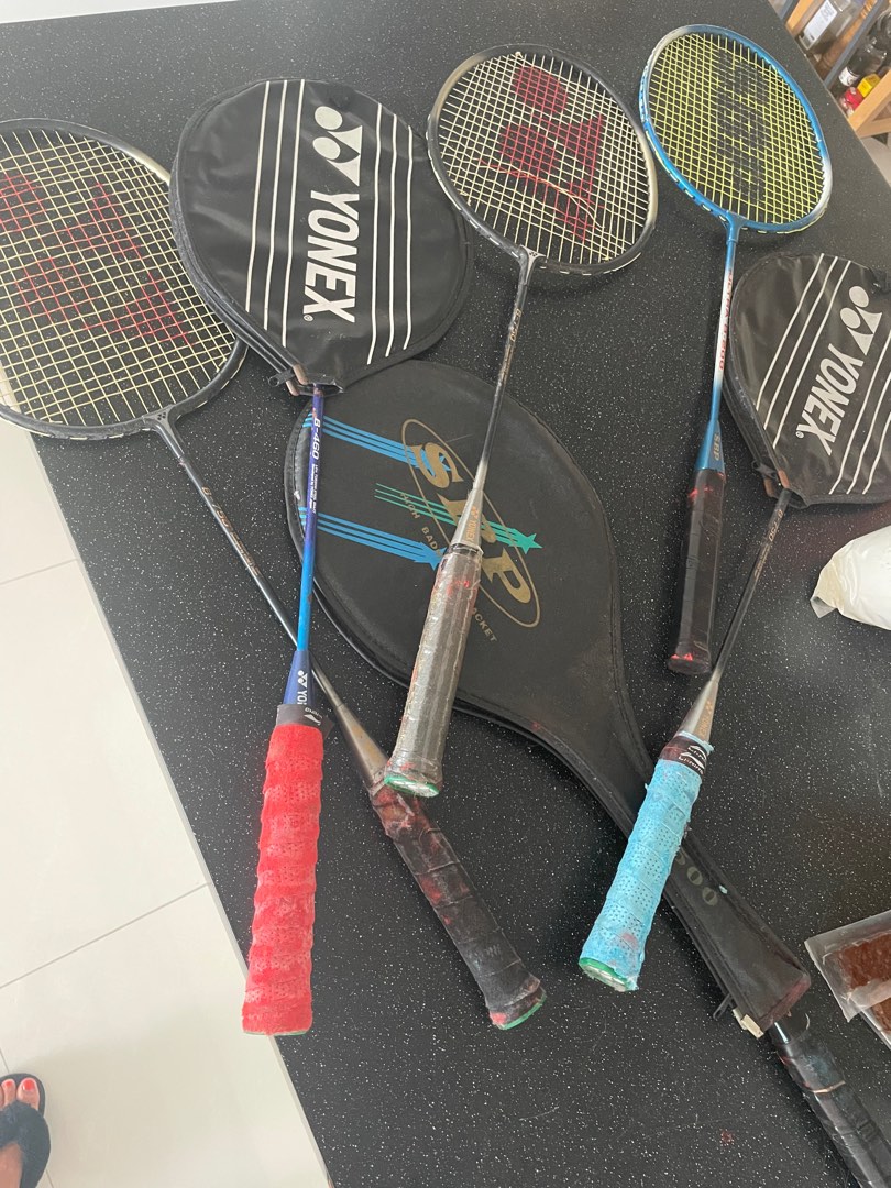 Badminton rackets, Sports Equipment, Sports & Games, Racket & Ball ...