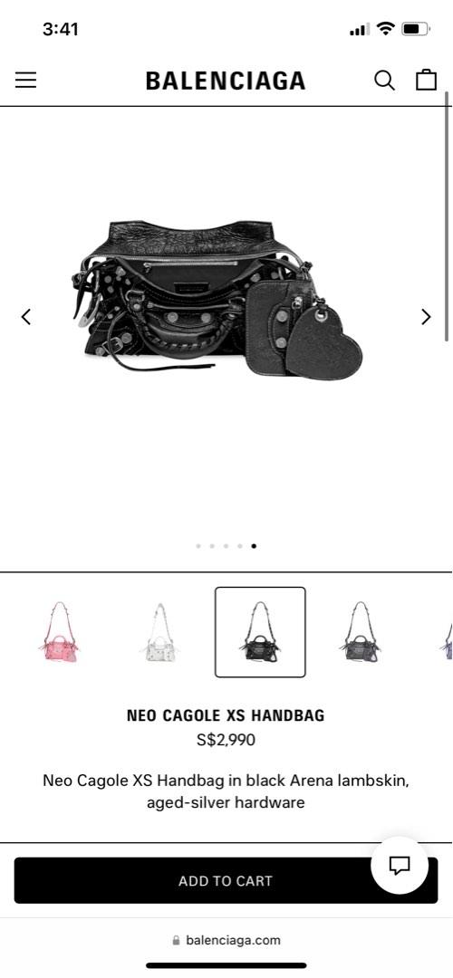 Balenciaga Neo Cagole XS, Luxury, Bags & Wallets on Carousell