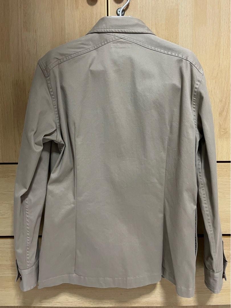 Banana Republic Rapid Movement Shirt Jacket Khaki Small Tailored