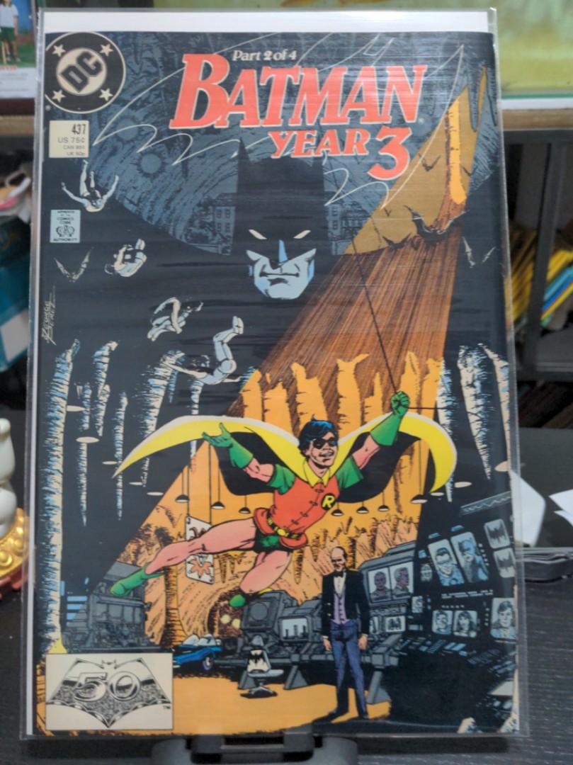 Batman #436-#439 (Year 3 full set) 1989, Hobbies & Toys, Books & Magazines,  Comics & Manga on Carousell