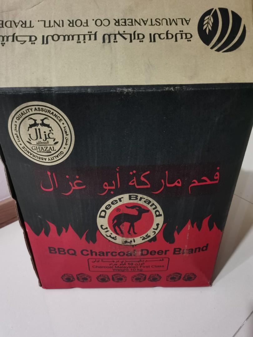 BBQ charcoal 10kg 1 box, Food & Drinks, Other Food & Drinks on Carousell