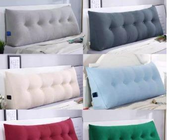 Ice Beans Triangle Cushion Bedside Cartoon Sofa Pillow Back Soft Large  Backrest Bedroom Tatami Bay Window Bed Chair Waist Pillow - Pillow -  AliExpress